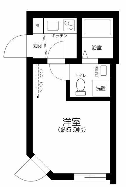 東京都足立区扇１ 扇大橋駅 1K アパート 賃貸物件詳細