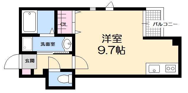 広島県広島市西区都町 観音町駅 ワンルーム アパート 賃貸物件詳細