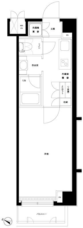 東京都世田谷区下馬６ 学芸大学駅 1K マンション 賃貸物件詳細