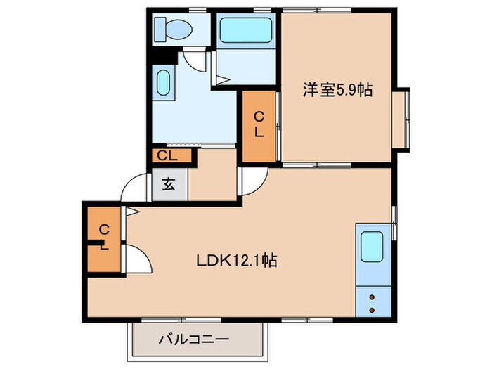 鹿児島県南さつま市加世田東本町 1LDK アパート 賃貸物件詳細