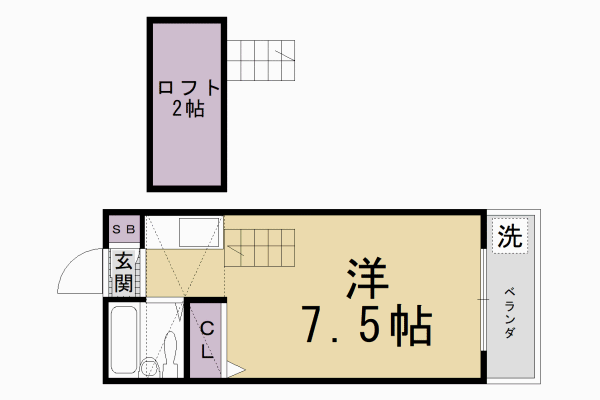 京都府京都市下京区西七条東御前田町 丹波口駅 1K マンション 賃貸物件詳細