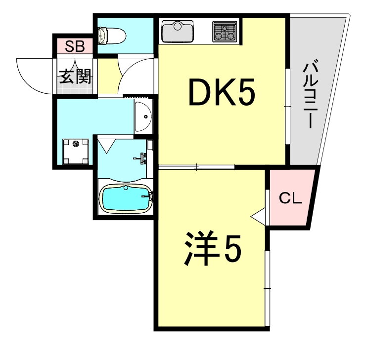 兵庫県神戸市垂水区天ノ下町 垂水駅 1DK マンション 賃貸物件詳細