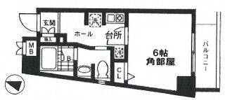 東京都品川区二葉３ 西大井駅 ワンルーム マンション 賃貸物件詳細