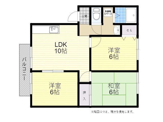 大分県大分市大字皆春 鶴崎駅 3LDK アパート 賃貸物件詳細