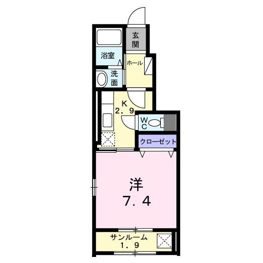 新潟県三条市須頃３ 燕三条駅 1K アパート 賃貸物件詳細