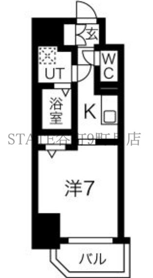 大阪府大阪市天王寺区国分町 寺田町駅 1K マンション 賃貸物件詳細