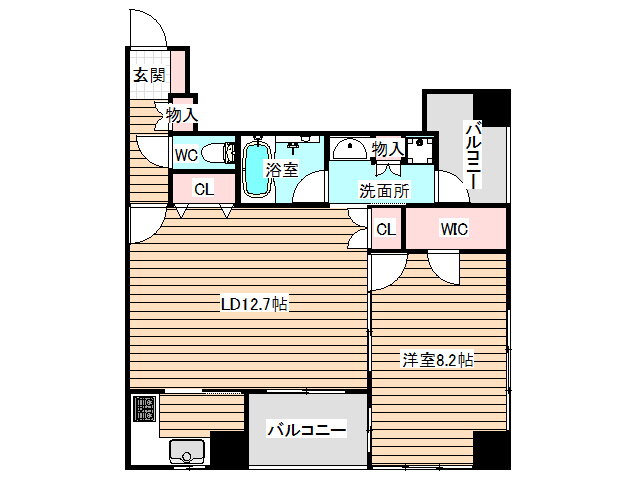 アルグラッド　ザ・タワー心斎橋 11階 1LDK 賃貸物件詳細