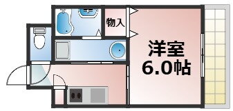 大阪府大阪市生野区勝山北３ 桃谷駅 1K マンション 賃貸物件詳細