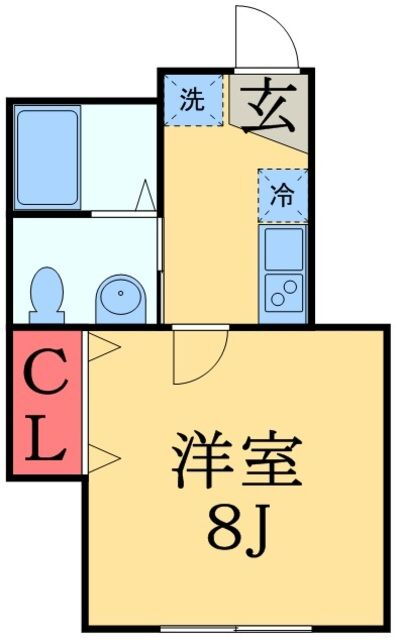 千葉県千葉市中央区白旗２ 蘇我駅 1K アパート 賃貸物件詳細