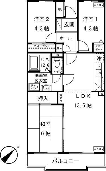 神奈川県横浜市港北区下田町５ 高田駅 3LDK マンション 賃貸物件詳細