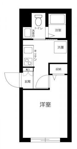 東京都品川区西品川１ 下神明駅 1K マンション 賃貸物件詳細