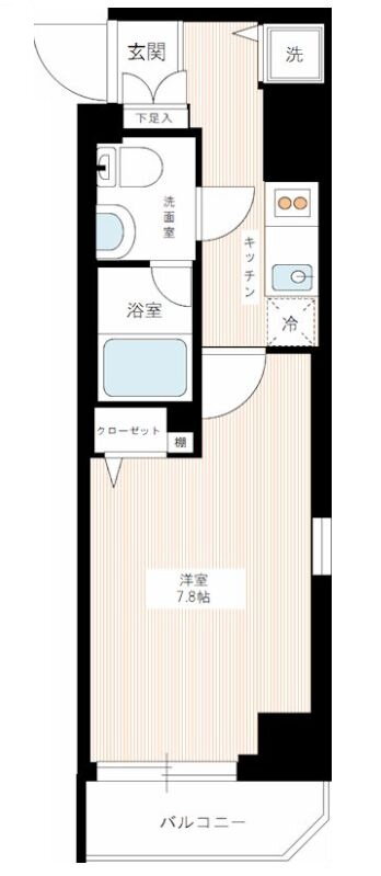 東京都大田区南蒲田１ 糀谷駅 1K マンション 賃貸物件詳細