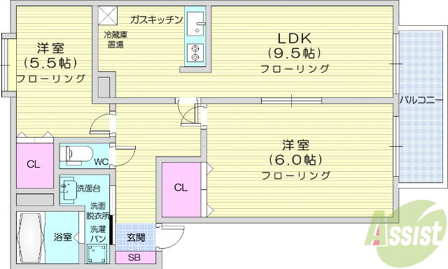 宮城県仙台市泉区歩坂町 八乙女駅 2LDK アパート 賃貸物件詳細