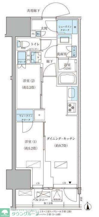 東京都品川区東品川３ 天王洲アイル駅 2DK マンション 賃貸物件詳細