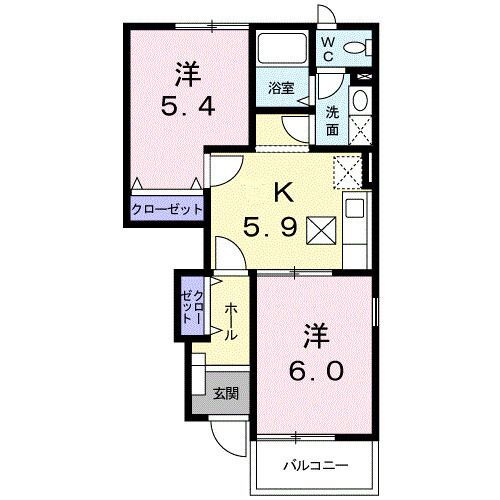 栃木県那須塩原市波立 那須塩原駅 2K アパート 賃貸物件詳細