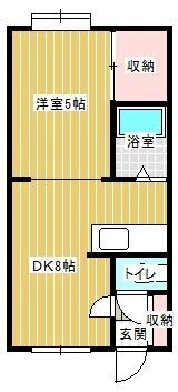 北海道苫小牧市美園町３ 苫小牧駅 1DK アパート 賃貸物件詳細