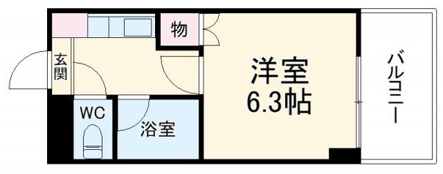 神奈川県川崎市多摩区登戸 登戸駅 1K マンション 賃貸物件詳細