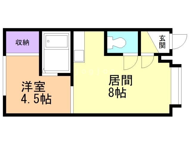 北海道旭川市緑が丘東四条２ 1DK アパート 賃貸物件詳細