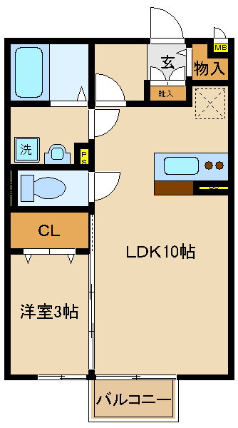 千葉県流山市大字西深井 運河駅 1LDK アパート 賃貸物件詳細