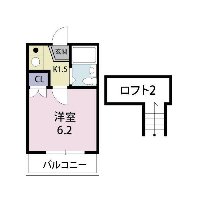 神奈川県大和市上和田 桜ヶ丘駅 1K アパート 賃貸物件詳細