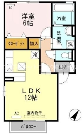 岡山県倉敷市児島小川４ 児島駅 1LDK アパート 賃貸物件詳細