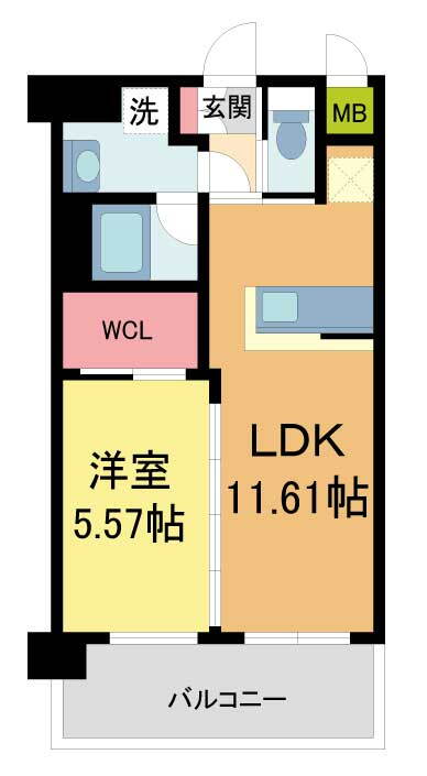 兵庫県西宮市常磐町 西宮駅 1LDK マンション 賃貸物件詳細