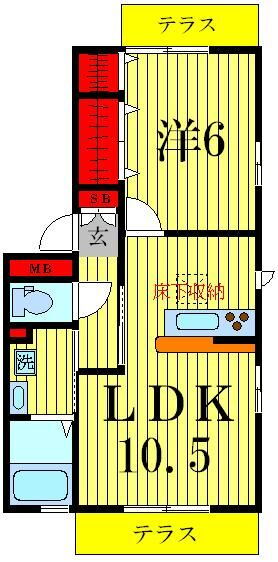 東京都足立区千住橋戸町 北千住駅 1LDK アパート 賃貸物件詳細