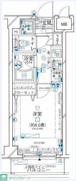 東京都渋谷区代々木１ 代々木駅 1K マンション 賃貸物件詳細
