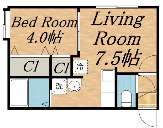 北海道札幌市北区北三十条西３ 北３４条駅 1DK アパート 賃貸物件詳細