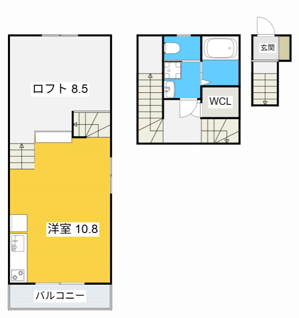愛知県西尾市上道目記町上市場 福地駅 ワンルーム アパート 賃貸物件詳細