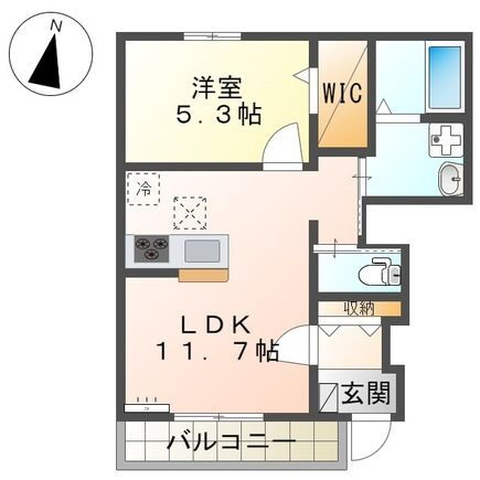 埼玉県上尾市大字地頭方 上尾駅 1LDK アパート 賃貸物件詳細