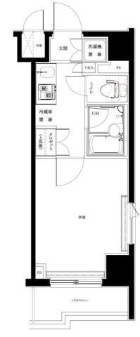 神奈川県川崎市幸区南幸町３ 川崎駅 1K マンション 賃貸物件詳細