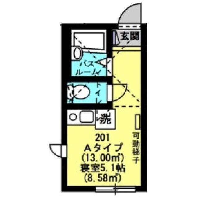神奈川県横浜市神奈川区松見町４ 妙蓮寺駅 ワンルーム アパート 賃貸物件詳細