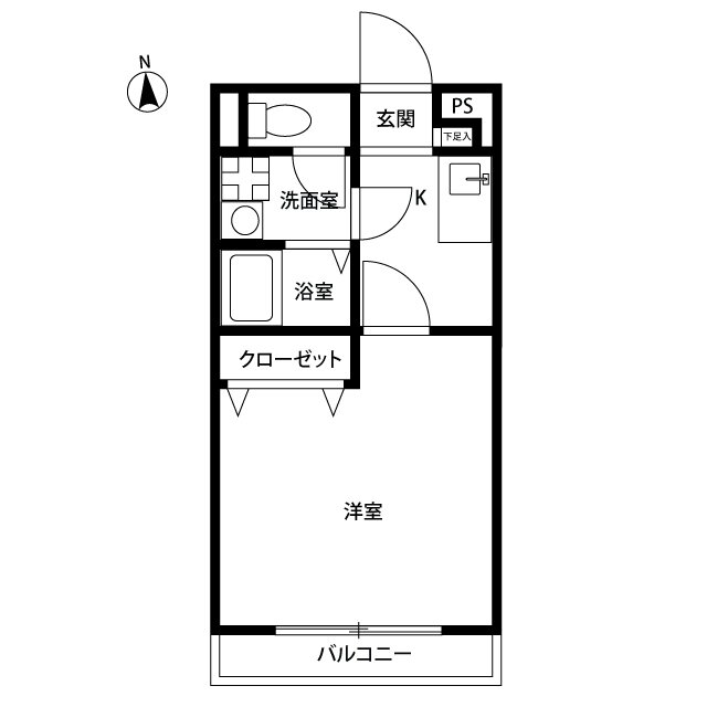神奈川県横須賀市池田町４ 久里浜駅 1K アパート 賃貸物件詳細