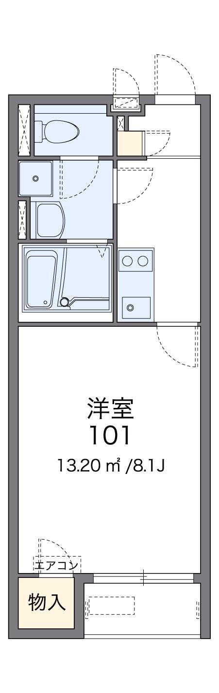 兵庫県三木市志染町中自由が丘３ 志染駅 1K アパート 賃貸物件詳細
