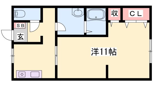 兵庫県小野市中町 小野駅 1K アパート 賃貸物件詳細