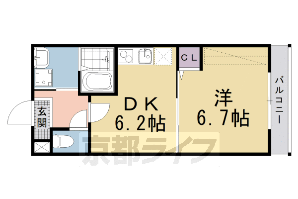 京都府京都市南区東寺町 京都駅 1DK マンション 賃貸物件詳細
