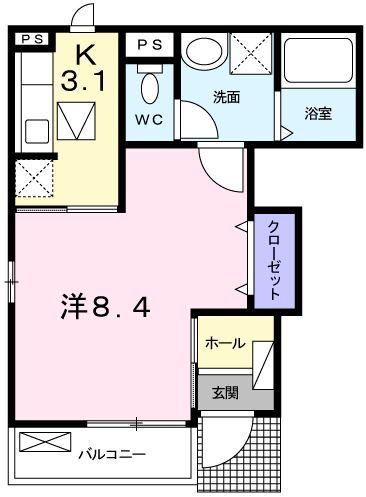 兵庫県姫路市広畑区高浜町１ 広畑駅 1K アパート 賃貸物件詳細