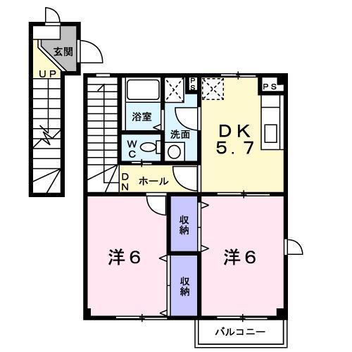 福井県坂井市丸岡町西里丸岡 丸岡駅 2DK アパート 賃貸物件詳細