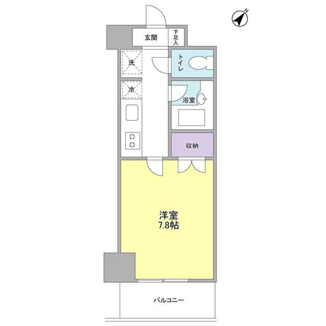 東京都江戸川区中葛西６ 葛西駅 1K マンション 賃貸物件詳細