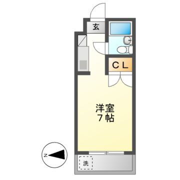 愛知県名古屋市昭和区御器所４ 荒畑駅 ワンルーム マンション 賃貸物件詳細