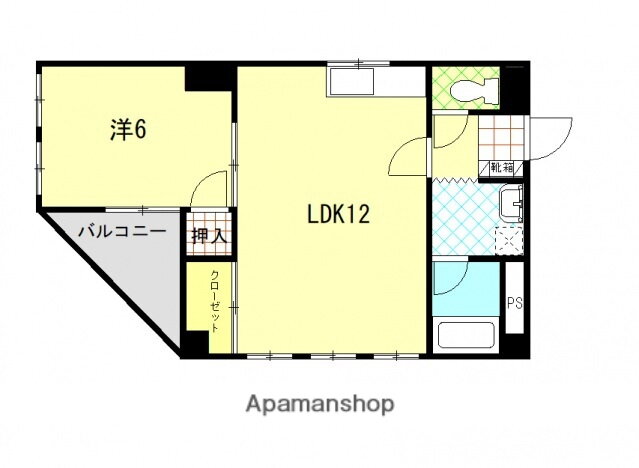 広島県広島市中区十日市町２ 十日市町駅 1LDK マンション 賃貸物件詳細