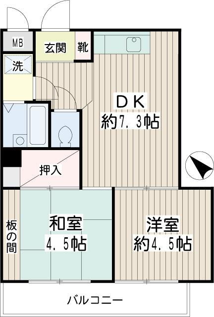 神奈川県横浜市磯子区磯子２ 磯子駅 2DK マンション 賃貸物件詳細