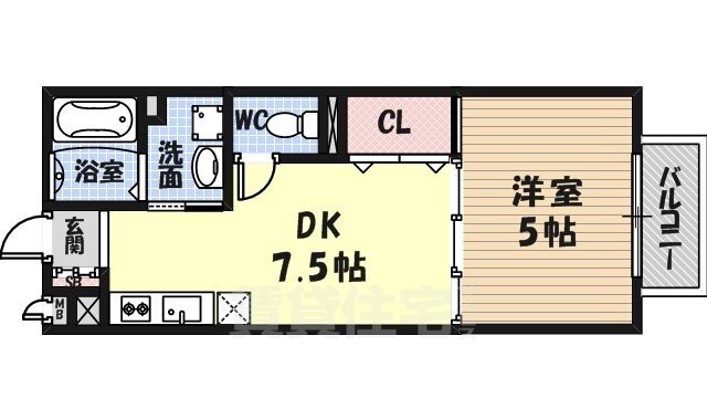兵庫県尼崎市浜３ 尼崎駅 1DK アパート 賃貸物件詳細