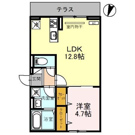 埼玉県入間市鍵山２ 入間市駅 1LDK アパート 賃貸物件詳細