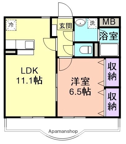 和歌山県岩出市金池 1LDK マンション 賃貸物件詳細