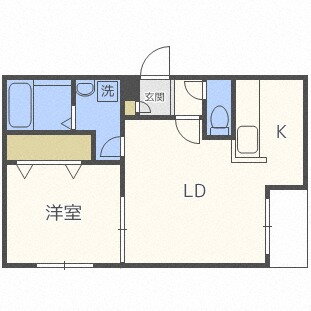 北海道札幌市白石区平和通１丁目北 白石駅 1LDK マンション 賃貸物件詳細