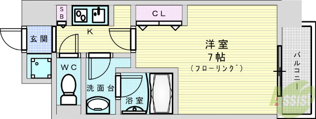 大阪府大阪市淀川区西中島２ 西中島南方駅 1K マンション 賃貸物件詳細