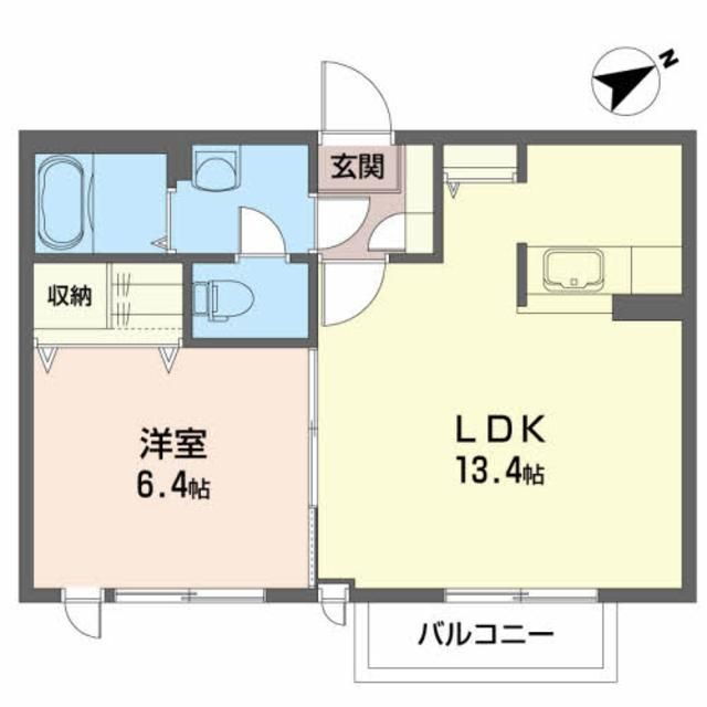 青森県八戸市諏訪３ 小中野駅 1LDK アパート 賃貸物件詳細