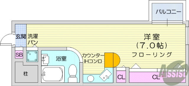 宮城県仙台市宮城野区新田４ 東仙台駅 ワンルーム マンション 賃貸物件詳細